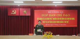 Nghiên cứu mô hình bảo đảm an ninh, trật tự, an toàn xã hội trong quản lý đô thị