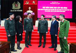 Hội thảo khoa học “Nhận diện xu hướng dịch chuyển của tội phạm và vi phạm pháp luật về an ninh, trật tự lên không gian mạng”