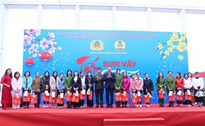 Ý nghĩa Chương trình “Tết sum vầy – Xuân ơn Đảng” của Công đoàn CAND mỗi dịp Tết đến Xuân về