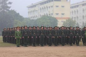 Hơn 17.000 chiến sĩ mới tham gia khóa huấn luyện tại Bộ Tư lệnh Cảnh sát cơ động