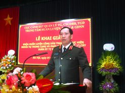 Tạo điều kiện tốt nhất trong huấn luyện công dân tham gia thực hiện nghĩa vụ Công an nhân dân năm 2025