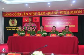 Cụm thi đua số 4 - Khối các đơn vị trực thuộc Bộ ký kết giao ước thi đua năm 2025