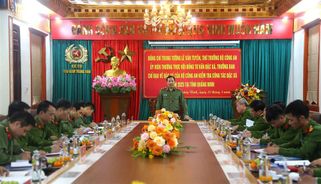 Thứ trưởng Lê Văn Tuyến kiểm tra công tác đặc xá năm 2025 tại Quảng Ninh
