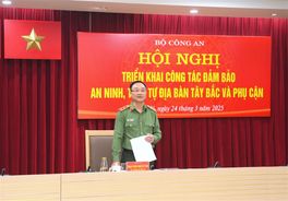 Giữ vững an ninh trật tự địa bàn Tây Bắc và phụ cận