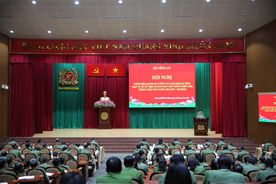 Hội nghị kiểm điểm, đánh giá công tác bảo đảm an ninh, trật tự Lễ kỷ niệm 50 năm Ngày Giải phóng miền Nam, thống nhất đất nước