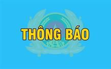 Thông báo tình hình, kết quả công tác công an Quý I/2025