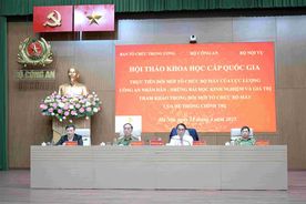 Những bài học kinh nghiệm của lực lượng CAND trong đổi mới tổ chức bộ máy