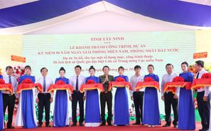 Khánh thành công trình Dự án tu bổ, tôn tạo tại Khu di tích lịch sử quốc gia đặc biệt Căn cứ Trung ương Cục miền Nam