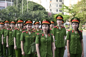 1.000 diễn viên Đoàn Nghệ thuật trống hội Học viện CSND lên đường tham gia Lễ Kỷ niệm 50 năm giải phóng miền Nam, thống nhất đất nước