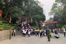 Công an tỉnh Phú Thọ đảm bảo an ninh, trật tự Giỗ Tổ Hùng Vương - Lễ hội Đền Hùng năm Nhâm Dần 2022