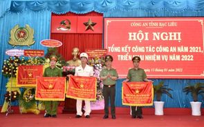 Lực lượng Tham mưu Công an tỉnh Bạc Liêu hoàn thành xuất sắc mọi nhiệm vụ được giao