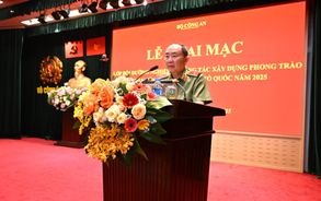 Khai mạc lớp Bồi dưỡng nghiệp vụ công tác xây dựng phong trào toàn dân bảo vệ An ninh Tổ quốc