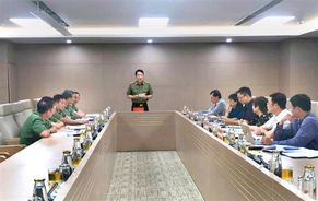 Đại tướng Lương Tam Quang làm việc với Tỉnh ủy Phú Thọ, Vĩnh Phúc, Hòa Bình
