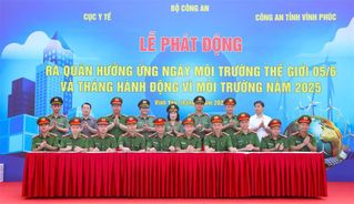 Ra quân hưởng ứng "Ngày Môi trường thế giới và Tháng hành động vì môi trường năm 2025"