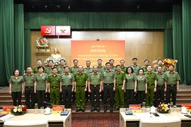 Giao ban công tác chính trị, tư tưởng trong Công an nhân dân 6 tháng đầu năm 2025
