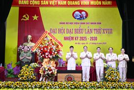 Xây dựng Đảng bộ Học viện Cảnh sát nhân dân thật sự trong sạch, vững mạnh về chính trị, tư tưởng, tổ chức và đạo đức