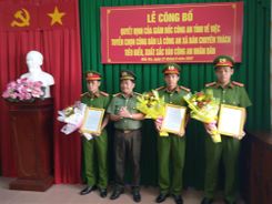 Bến Tre: Tuyển chọn 03 đồng chí Công an xã bán chuyên trách vào lực lượng Công an nhân dân