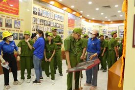 “Học làm chiến sĩ Công an” - sân chơi bổ ích cho các em học sinh ở Ninh Thuận