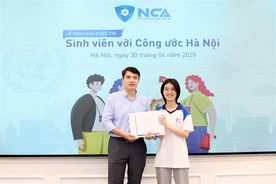 Trao giải cuộc thi “Sinh viên với Công ước Hà Nội”