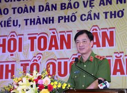 Thứ trưởng Nguyễn Duy Ngọc dự Ngày hội toàn dân bảo vệ an ninh Tổ quốc tại thành phố Cần Thơ
