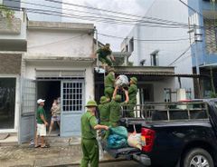Công an thành phố Đà Nẵng chủ động các phương án, sẵn sàng phòng, chống bão Noru