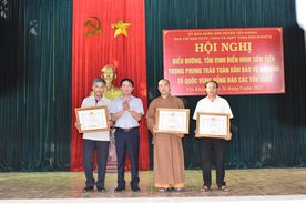 Ninh Bình: huyện Yên Khánh điển hình về phong trào toàn dân bảo vệ an ninh Tổ quốc vùng đồng bào các tôn giáo
