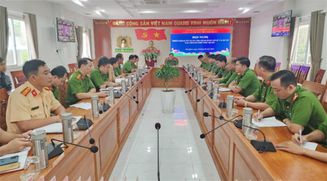 Thành lập Tổ đấu tranh trấn áp tội phạm trên địa bàn thành phố Phú Quốc, tỉnh Kiên Giang