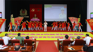Công an tỉnh Tuyên Quang tổ chức thành công Hội thi Bí thư Chi bộ giỏi năm 2023