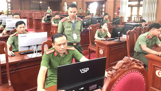 Hội thi tìm hiểu kiến thức về công tác nghiệp vụ cơ bản của lực lượng An ninh nhân dân năm 2023