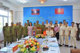 Tăng cường hợp tác toàn diện giữa Công an tỉnh Quảng Nam và Công an tỉnh Sê Kông (Lào)