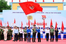 Đoàn Thanh niên Bộ Công an ra quân chiến dịch Thanh niên tình nguyện hè năm 2022 tại Tuyên Quang
