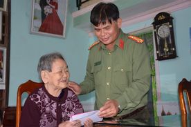 Công an tỉnh Quảng Nam với công tác đền ơn đáp nghĩa