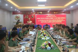 Xây dựng lực lượng CAND ở địa bàn cơ sở thật sự trong sạch, vững mạnh, chính quy, tinh nhuệ, hiện đại