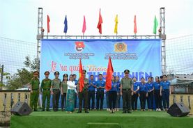 Tuổi trẻ Công an Quảng Nam ra quân Tháng Thanh niên năm 2023