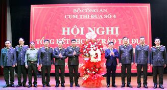 Cụm thi đua số 4, Bộ Công an đạt và vượt chỉ tiêu các mặt công tác đề ra
