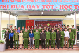Học viện Cảnh sát nhân dân và Công an tỉnh Sơn La tổ chức Chương trình “Tháng 3 biên giới - biên cương Tổ quốc tôi”