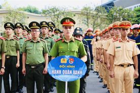 Lễ ra quân Chiến dịch Thanh niên Công an tình nguyện Hè năm 2023