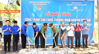 Chuỗi hoạt động tri ân trên địa bàn các tỉnh miền Trung của Đoàn thanh niên Văn phòng Bộ Công an