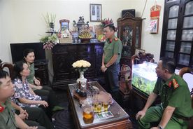 Cục Hậu cần, Bộ Công an tổ chức các hoạt động tri ân, tưởng nhớ các Anh hùng liệt sỹ