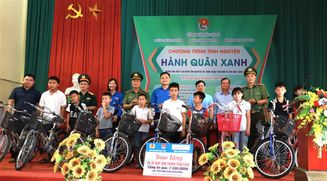 Công an Bắc Giang: Dấu ấn đẹp từ chương trình tình nguyện  “hành quân xanh” năm 2023