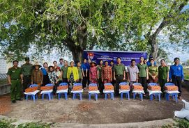 Tuổi trẻ Công an tỉnh Cà Mau xung kích, tình nguyện vì cộng đồng