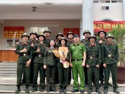 Khí thế huấn luyện chiến sỹ mới những ngày đầu xuân