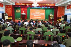 Công an xã bán chuyên trách góp phần quan trọng bảo đảm an ninh, trật tự ở cơ sở