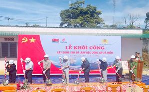 Phấn đấu hoàn thành xây dựng trụ sở làm việc cho Công an xã, thị trấn trên địa bàn tỉnh Kon Tum