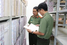 Những chiến sĩ thầm lặng của Phòng Hồ sơ nghiệp vụ Công an Trà Vinh