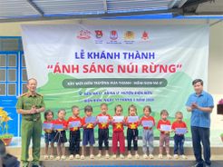 Học viện Cảnh sát nhân dân khánh thành điểm trường Hua Thanh, xã Na Ư, huyện Điện Biên, tỉnh Điện Biên.