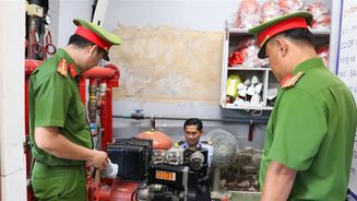 Vĩnh Long: Phòng, chống cháy nổ tại chợ, siêu thị, trung tâm thương mại