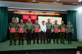 Cụm thi đua số 9 - Bộ Công an ký kết giao ước thi đua “Vì an ninh Tổ quốc”