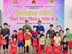 Tuổi trẻ Công an tỉnh An Giang tổ chức hoạt động “Nấu ăn cho em”