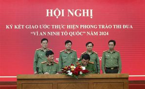 Cụm thi đua số 3 Bộ Công an tổ chức ký kết giao ước thi đua “Vì an ninh Tổ quốc” năm 2024